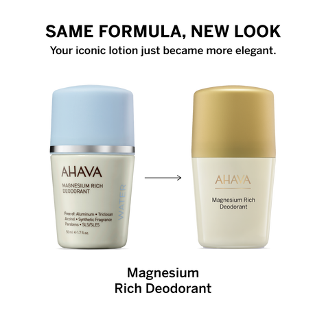 Déodorant riche en magnésium