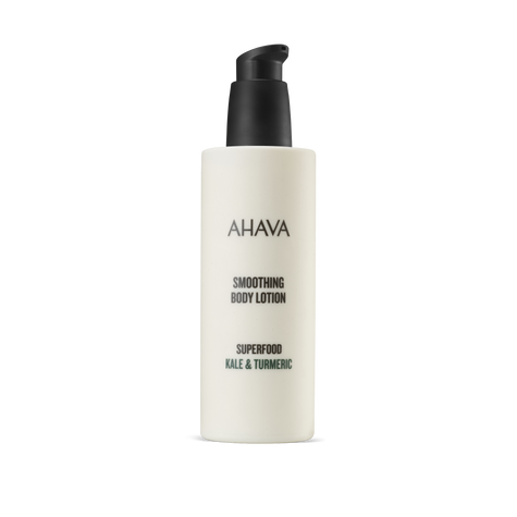 AHAVA® Lotion lissante pour le corps de la Mer Morte Chou vert et curcuma